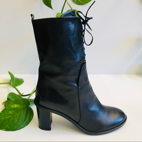 Attilio Giusti Leombruni Boots heel full Leather - Picture 2 of 16